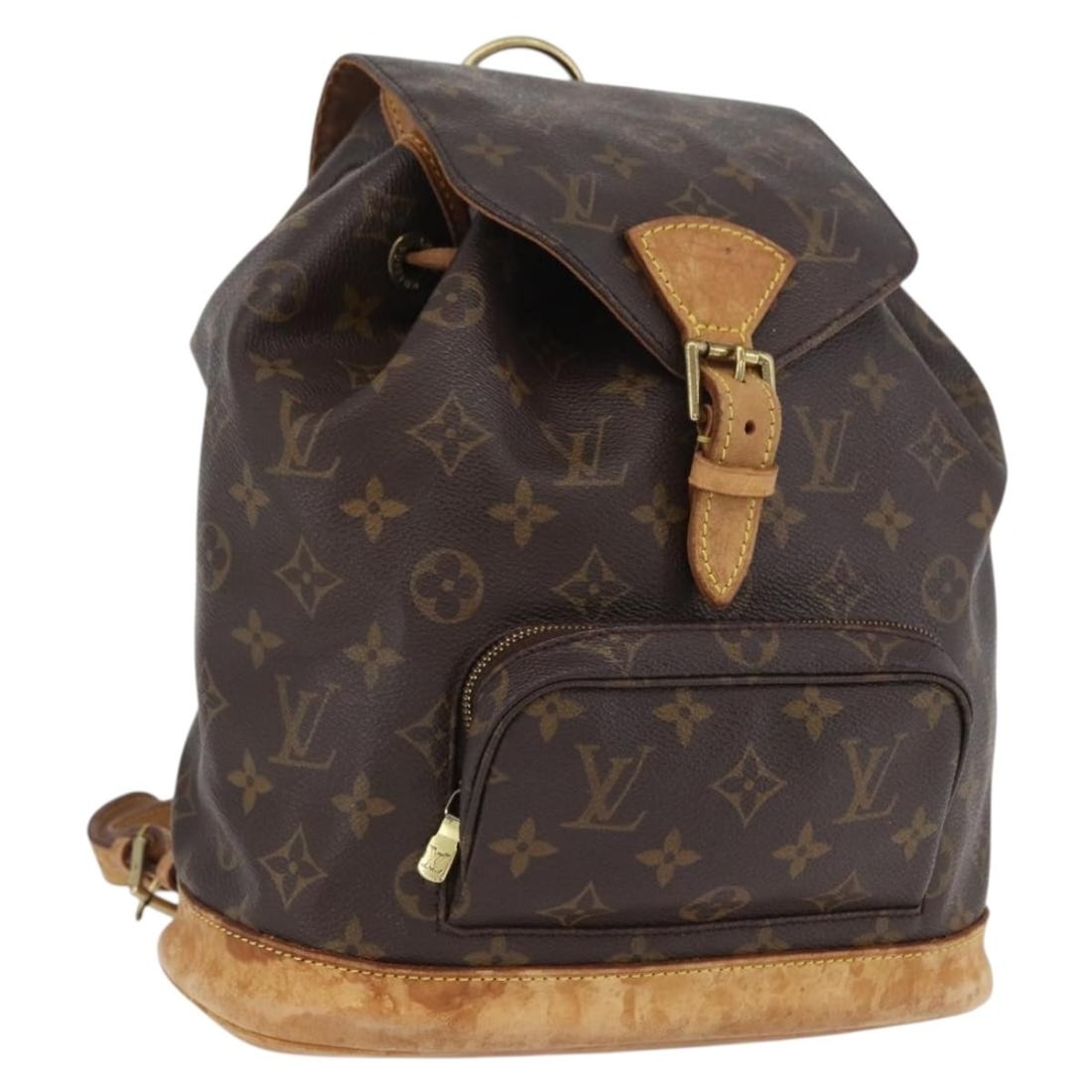 Louis Vuitton Montsouris MM Monogram Canvas Backpack M51136: Louis Vuitton Montsouris MM Monogram Canvas Backpack M51136 This Louis Vuitton Monogram Montsouris MM Backpack is crafted from the brand's signature Monogram Canvas and features an adjustable shoulder