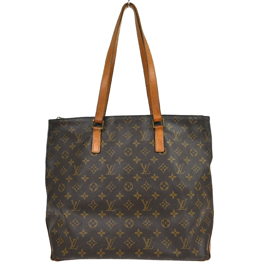 Louis Vuitton Cabas Mezzo Monogram Canvas Leather Large Tote Bag M51151: Louis Vuitton Cabas Mezzo Monogram Canvas Leather Large Tote Bag M51151 This Louis Vuitton Cabas Mezzo tote bag features the signature Monogram canvas leather exterior with double leather handles and 