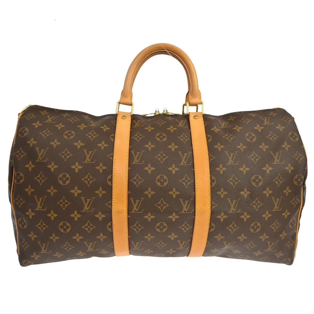 Louis Vuitton Keepall Bandouliere 50 Monogram Canvas Large Travel Handbag (1 of 14)