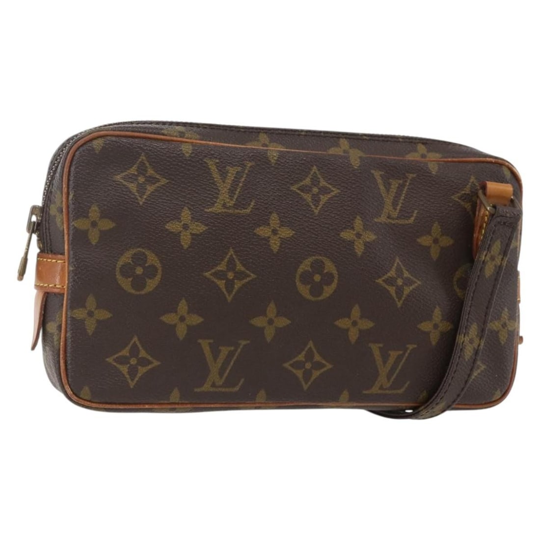 Louis Vuitton Monogram Canvas Marly Bandouliere Shoulder Bag M51828 France: Louis Vuitton Monogram Canvas Marly Bandouliere Shoulder Bag M51828 France This Louis Vuitton Monogram Marly Bandouliere Shoulder Bag, model M51828, features the classic monogram canvas exterior. The 