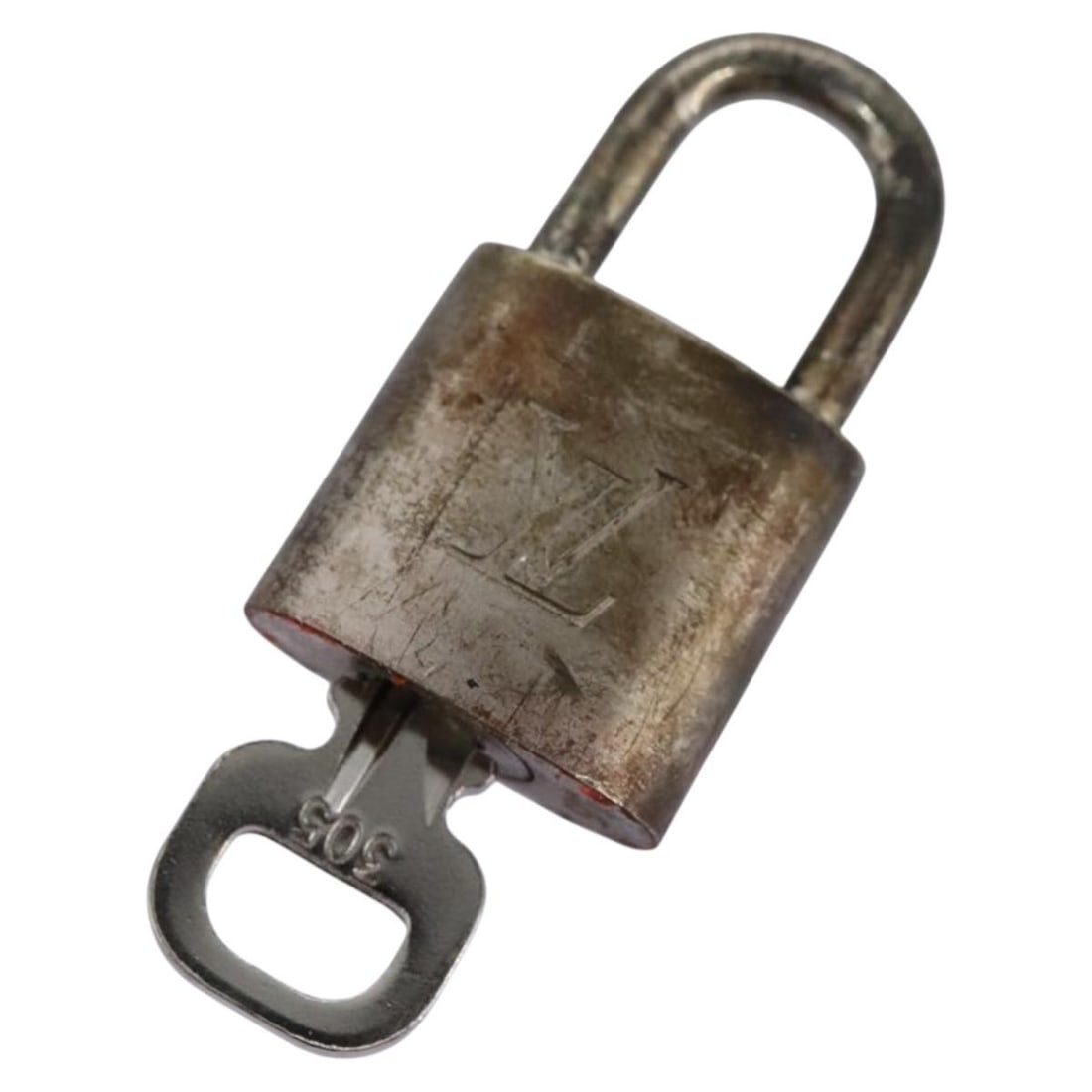 Silver Metal Padlock by Louis Vuitton for Women (1 of 9)
