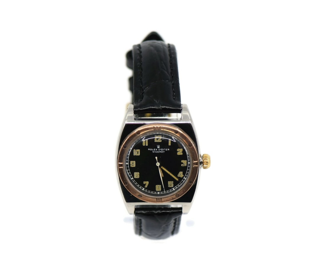 Rolex Oyster Viceroy Two Tone Stainless Steel Watch Ref 3359: Rolex Oyster Viceroy Two Tone Stainless Steel Watch Ref 3359 Discover the elegance of the Rolex Oyster Viceroy Two Tone Stainless Steel Watch, a quintessential timepiece that combines style and functi