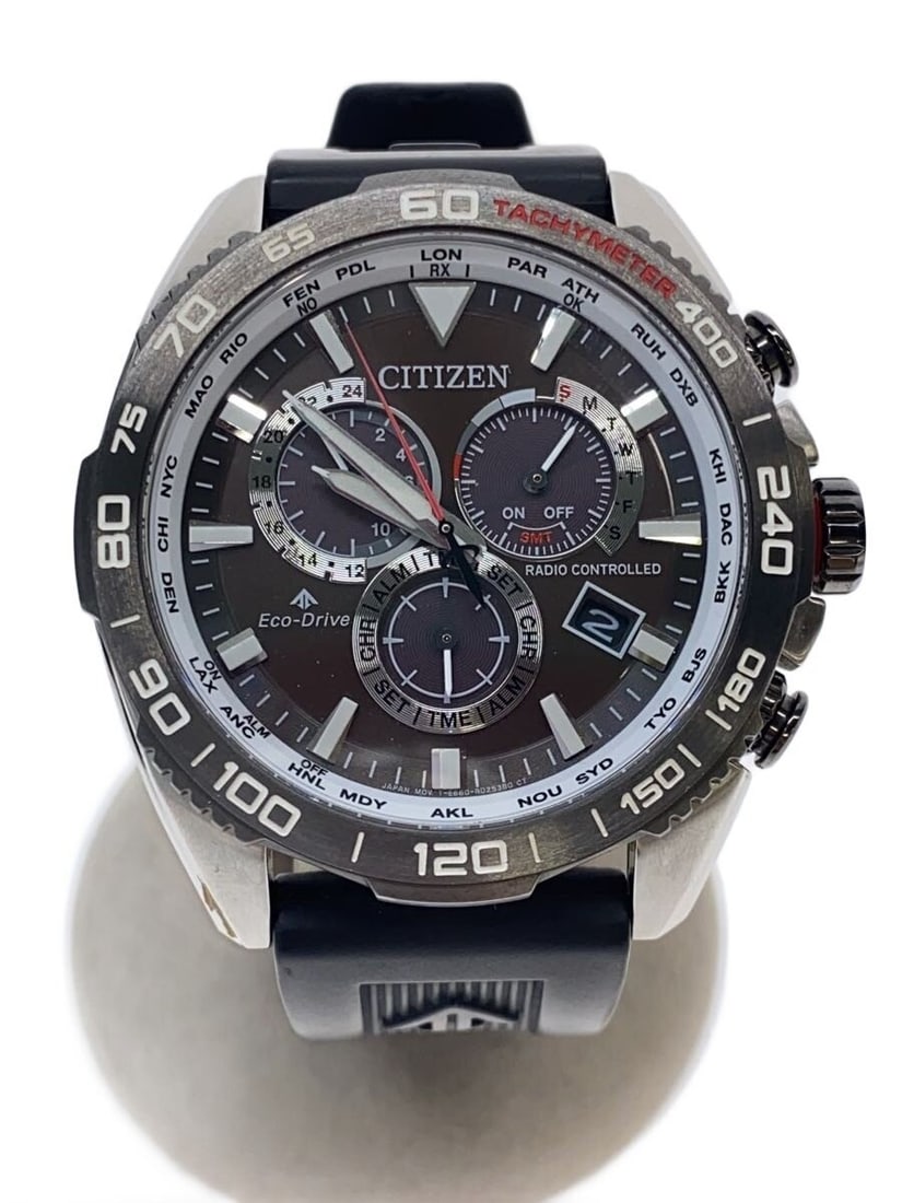 Citizen Promaster Eco-Drive Men's Rubber Wristwatch E660-R010522: Citizen Promaster Eco-Drive Men's Rubber Wristwatch E660-R010522 This CITIZEN Promaster Eco-Drive E660-R010522 men's wristwatch features a durable rubber band and a robust case. Made in Japan, it is d
