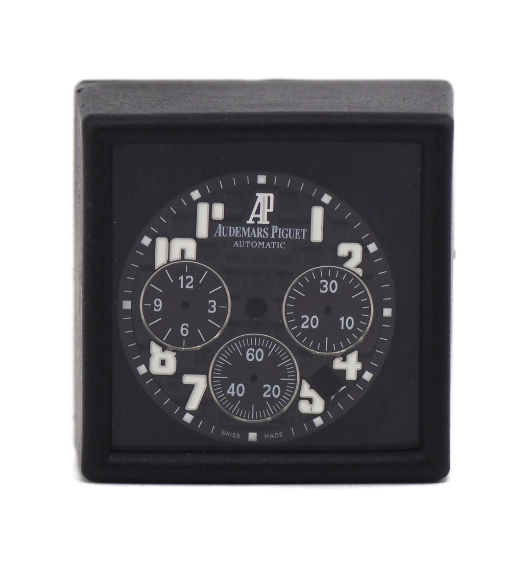 Audemars Piguet Royal Oak Offshore Authentic Black Dial 27mm: Audemars Piguet Royal Oak Offshore Authentic Black Dial 27mm Discover the elegant design of the Audemars Piguet Royal Oak Offshore Black Dial, a perfect replacement for your timepiece. This authentic 