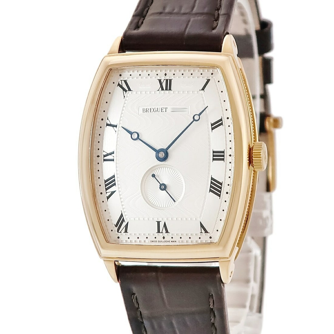 Breguet Heritage Tonneau Cambre 3660BR Automatic K18RG Wristwatch: Breguet Heritage Tonneau Cambre 3660BR Automatic K18RG Wristwatch This Breguet Heritage Tonneau Cambre Waterfall 3660BR/12/984 men's wristwatch features a Swiss-made automatic movement and a distincti