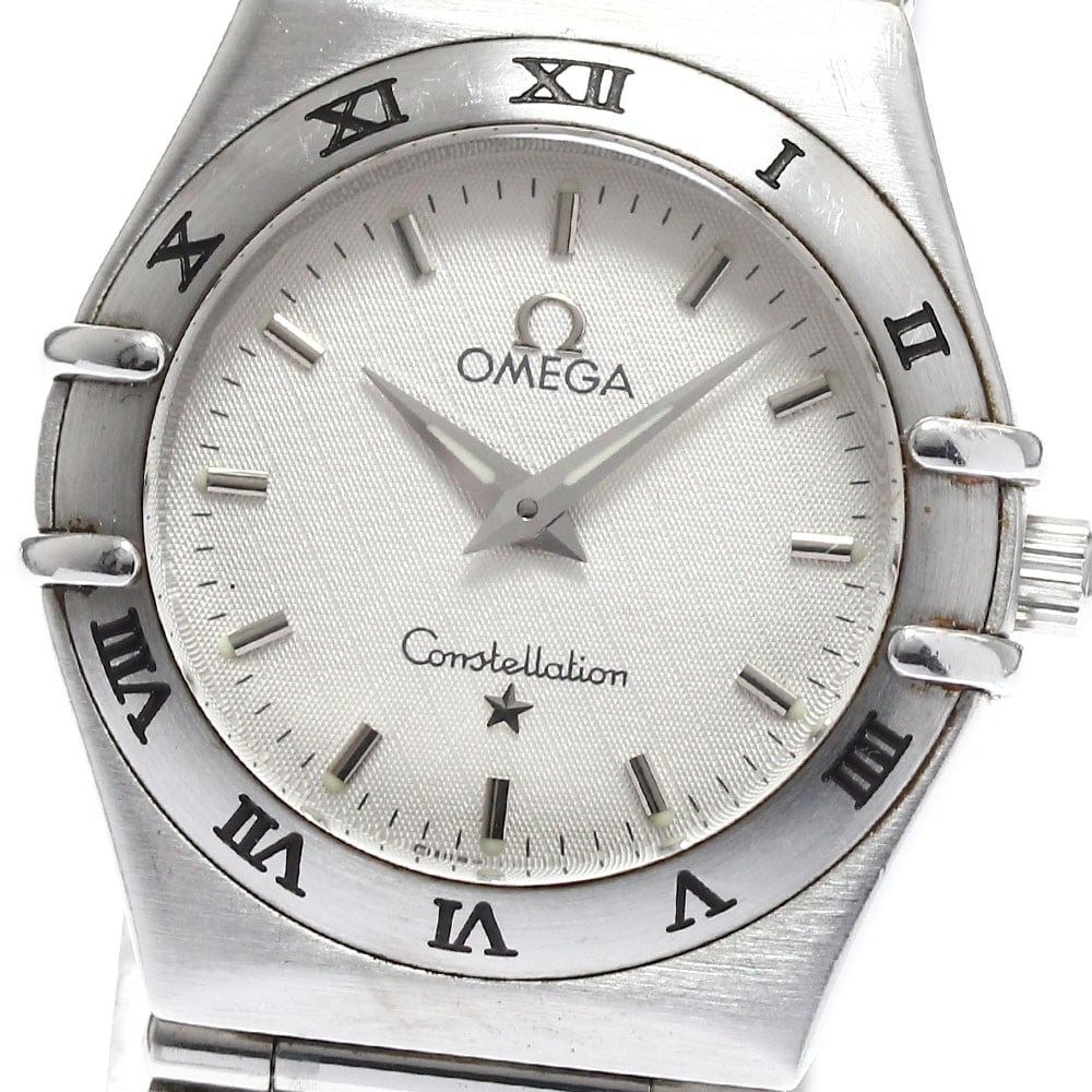 Omega Constellation 1572.30 Quartz Ladies Stainless Steel Watch: Omega Constellation 1572.30 Quartz Ladies Stainless Steel Watch This OMEGA Constellation 1572.30 is a women's quartz wristwatch crafted in stainless steel. The watch features a silver dial and is powe