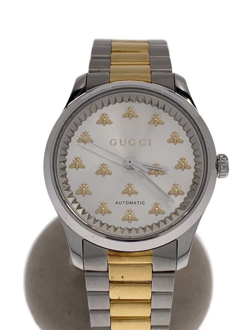 Gucci G Timeless Swiss Men's Wristwatch 126.4 (1 of 5)