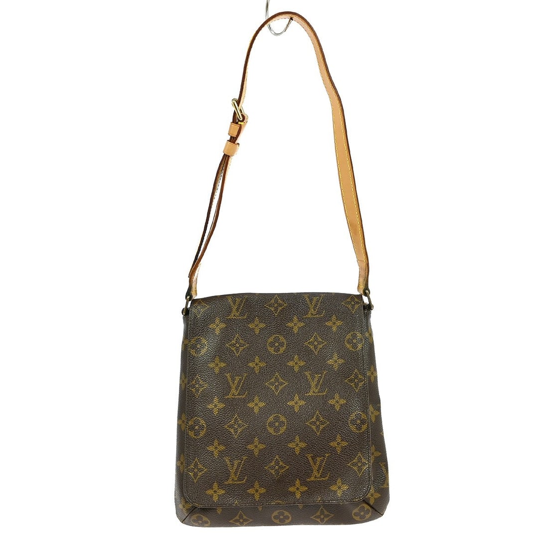Louis Vuitton Musette Salsa Monogram Canvas Medium Shoulder Bag Brown: Louis Vuitton Musette Salsa Monogram Canvas Medium Shoulder Bag Brown This Louis Vuitton Musette Salsa short shoulder bag features the iconic monogram canvas leather exterior with a classic flap magne
