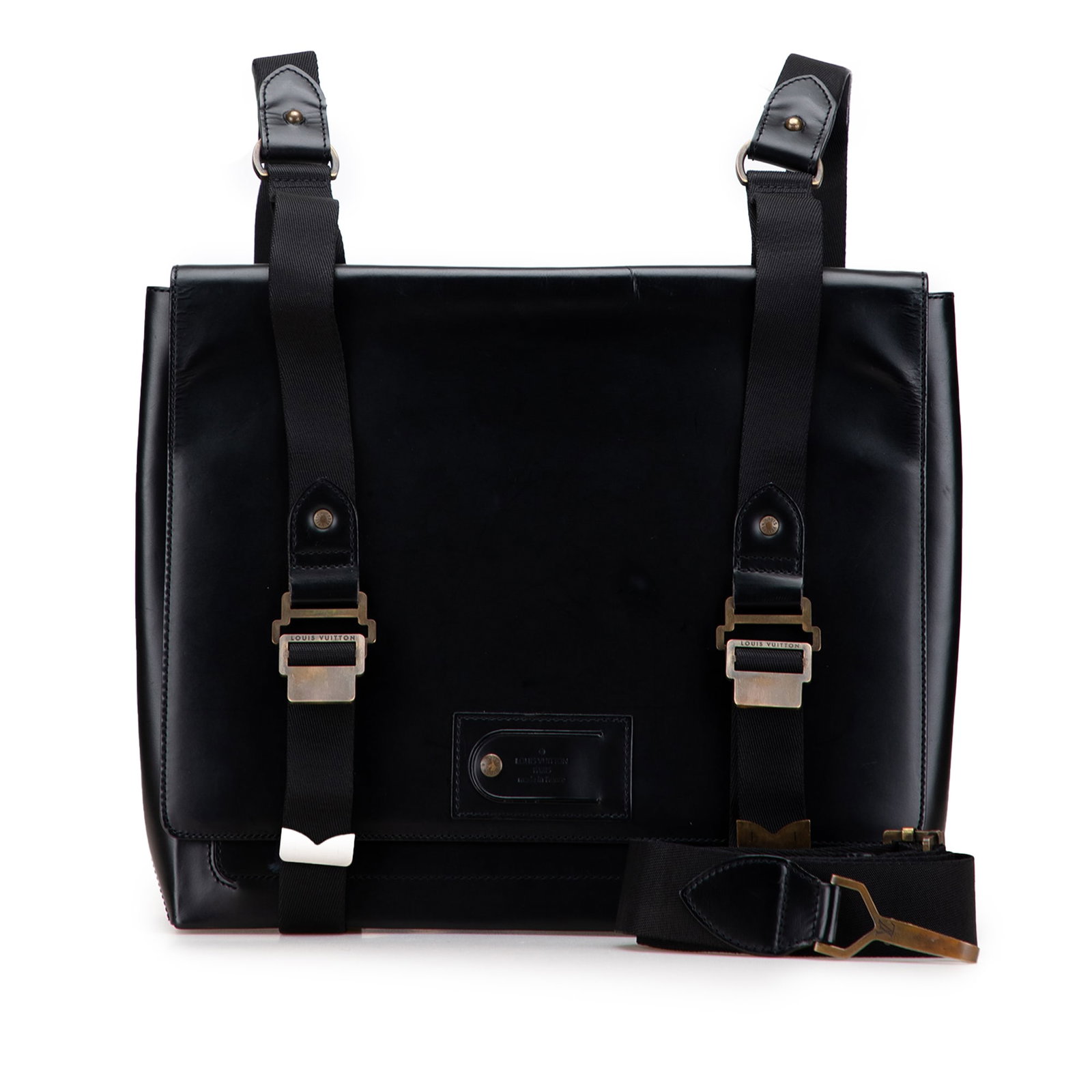 Louis Vuitton Liege Nomade Lussac Leather Backpack Black: Louis Vuitton Liege Nomade Lussac Leather Backpack Black Introducing the Louis Vuitton Liege Nomade Lussac Backpack, a stylish and functional accessory crafted from high-quality leather. This elegant 