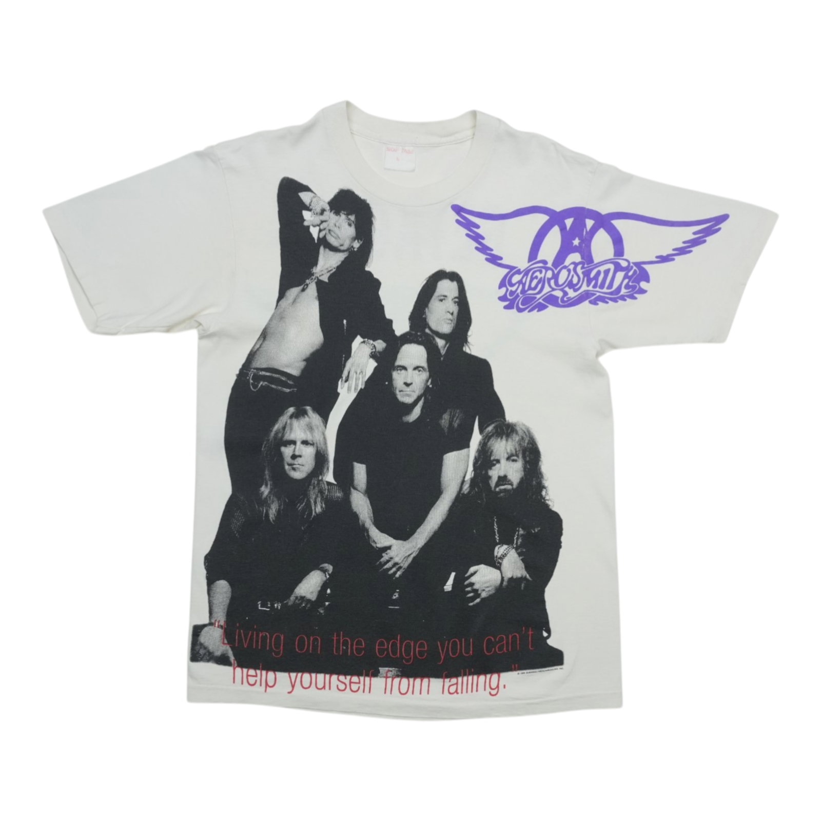Vintage 1994 Aerosmith Get a Grip Concert Tour White Cotton Shirt Size Large: Vintage 1994 Aerosmith Get a Grip Concert Tour White Cotton Shirt Size Large This is an original vintage 1994 Aerosmith Get a Grip Tour shirt featuring graphics on both the front and back. The shirt i
