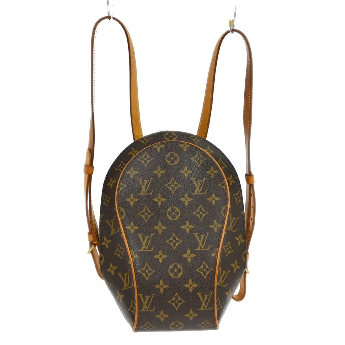 Louis Vuitton Ellipse Sac a Dos Monogram Canvas Small Brown Women's Backpack: Louis Vuitton Ellipse Sac a Dos Monogram Canvas Small Brown Women's Backpack This Louis Vuitton Ellipse Sac a Dos backpack features the signature Monogram canvas leather exterior with brown canvas lin