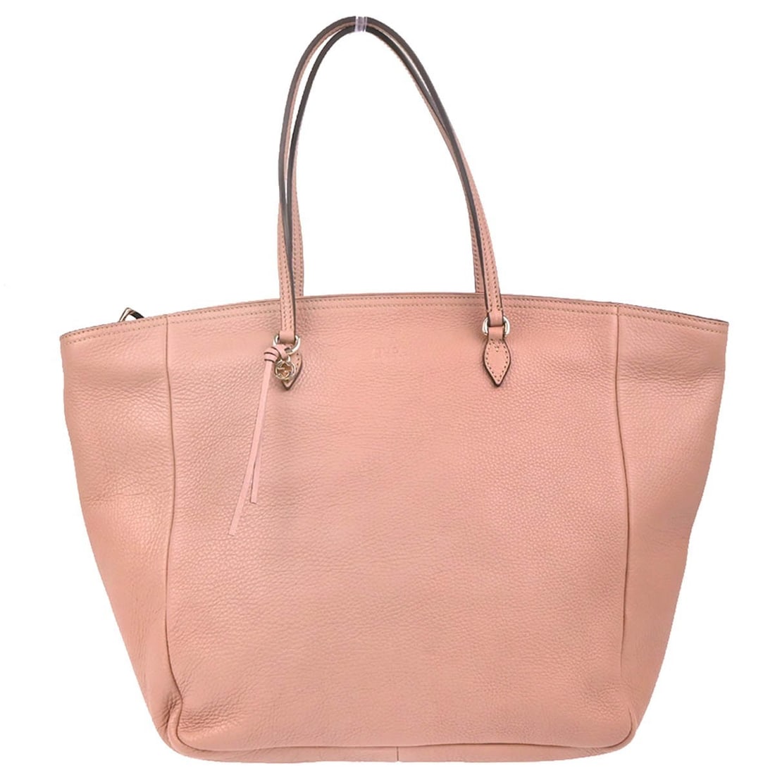Gucci Vintage Pink Leather Tote Handbag 323671/525040: Gucci Vintage Pink Leather Tote Handbag 323671/525040 This exquisite Gucci pink leather tote handbag features a spacious design ideal for everyday use. With a large size and classic tote style, it com