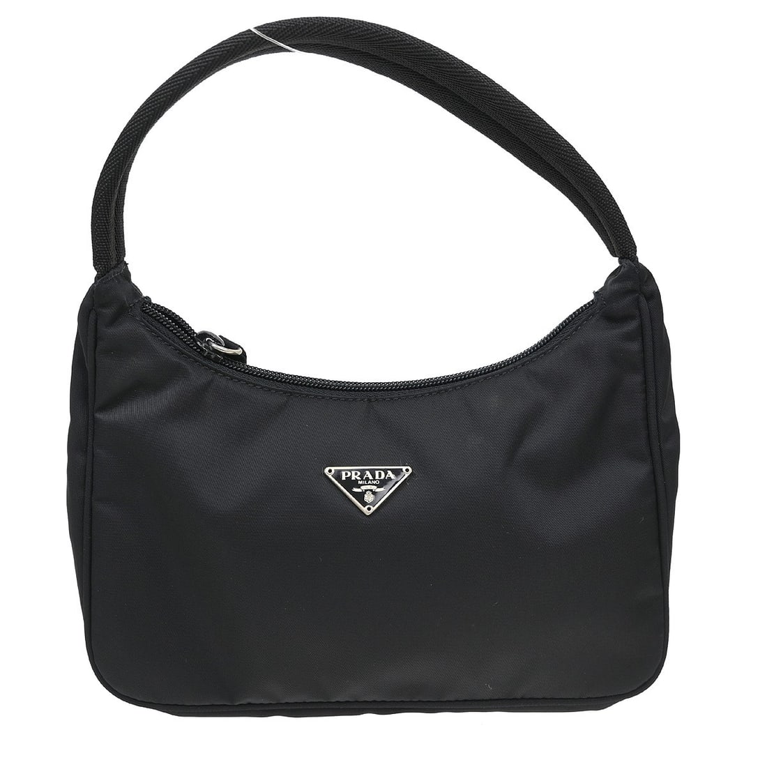 Prada Nylon Top Handle Bag Black Small (1 of 7)