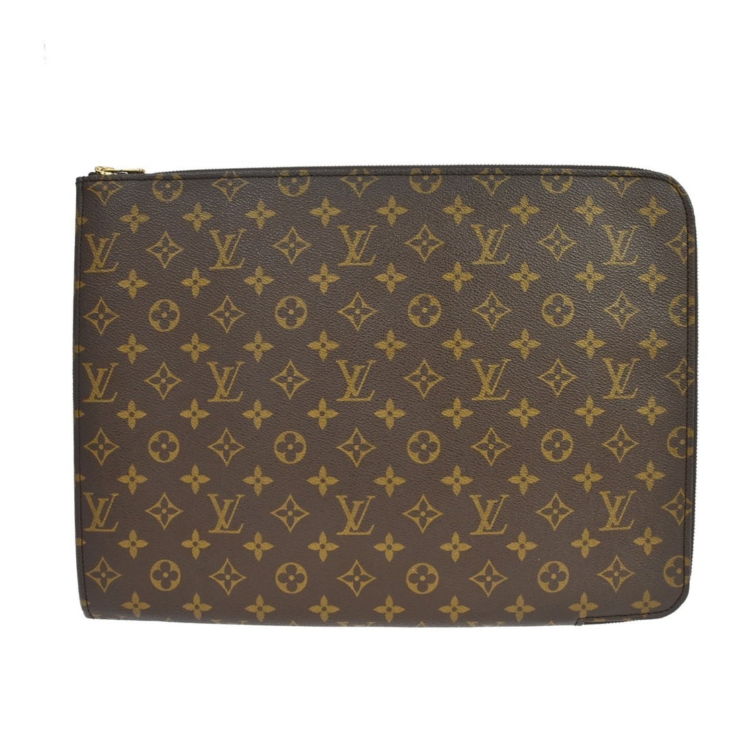 Louis Vuitton Poche Documents 38 Monogram Canvas Large Business Briefcase: Louis Vuitton Poche Documents 38 Monogram Canvas Large Business Briefcase This vintage Louis Vuitton Poche Documents 38 briefcase features the iconic monogram canvas exterior and leather lining. Desig