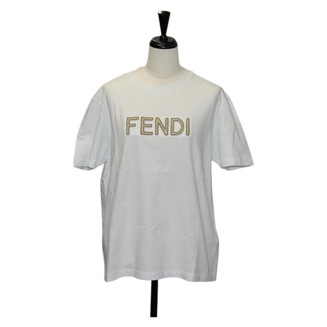 FENDI Authentic White Cotton Short Sleeve Shirt Made in Italy (1 of 17)