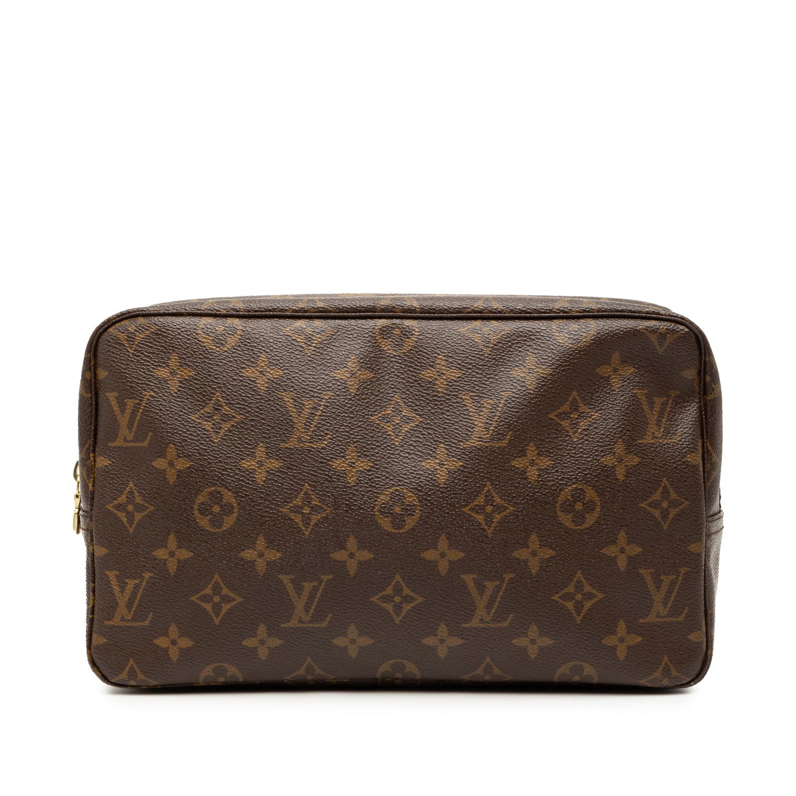 Louis Vuitton Monogram Canvas Toiletry Bag Trousse Toilette 28: Louis Vuitton Monogram Canvas Toiletry Bag Trousse Toilette 28 The Louis Vuitton Monogram Trousse Toilette 28 features a monogram canvas body with a top zip closure and an interior slip pocket. The it