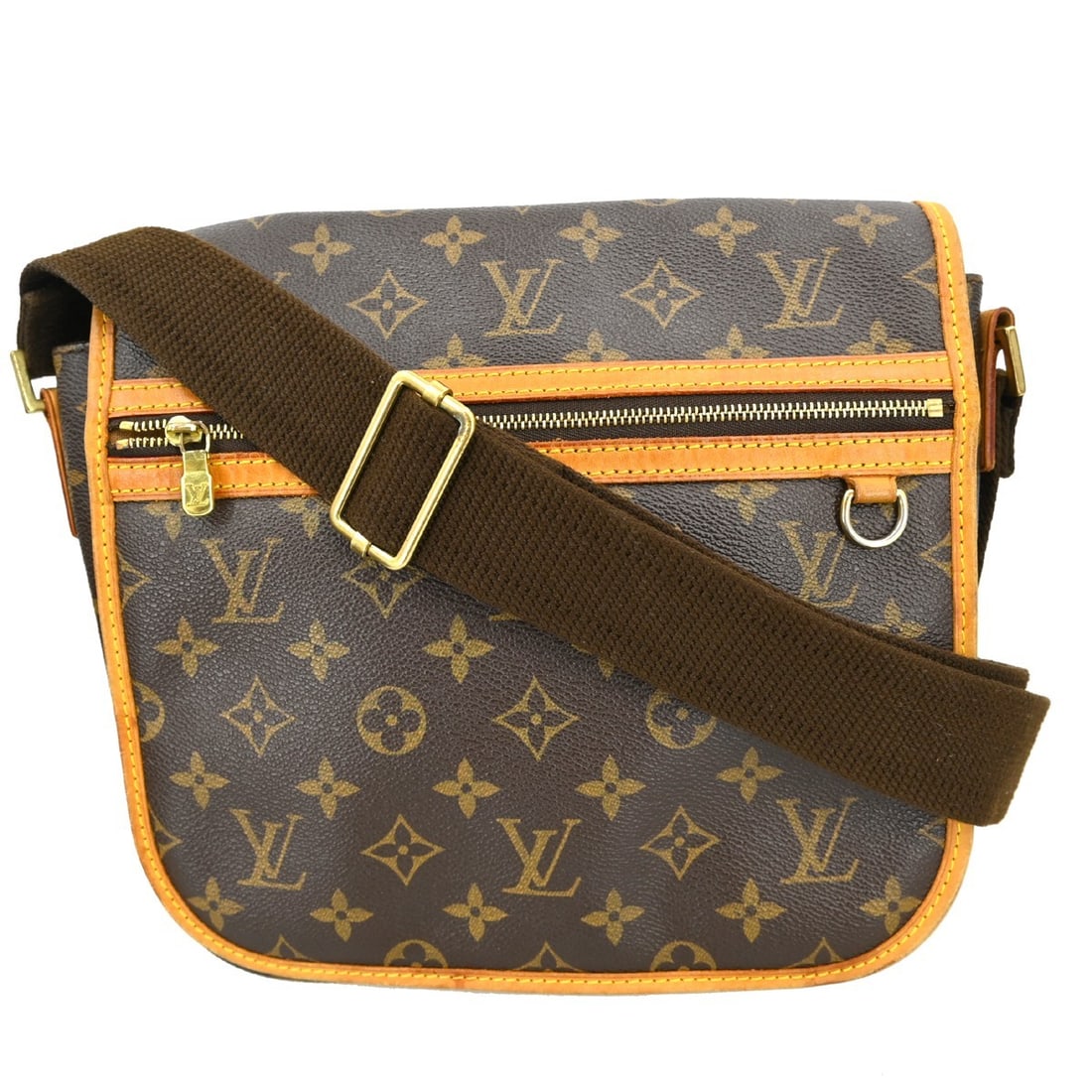 Louis Vuitton Bosphore PM Monogram Canvas Messenger Crossbody Bag M40106: Louis Vuitton Bosphore PM Monogram Canvas Messenger Crossbody Bag M40106 This Louis Vuitton Bosphore PM Messenger shoulder bag features the iconic Monogram canvas leather exterior with a brown crossbo