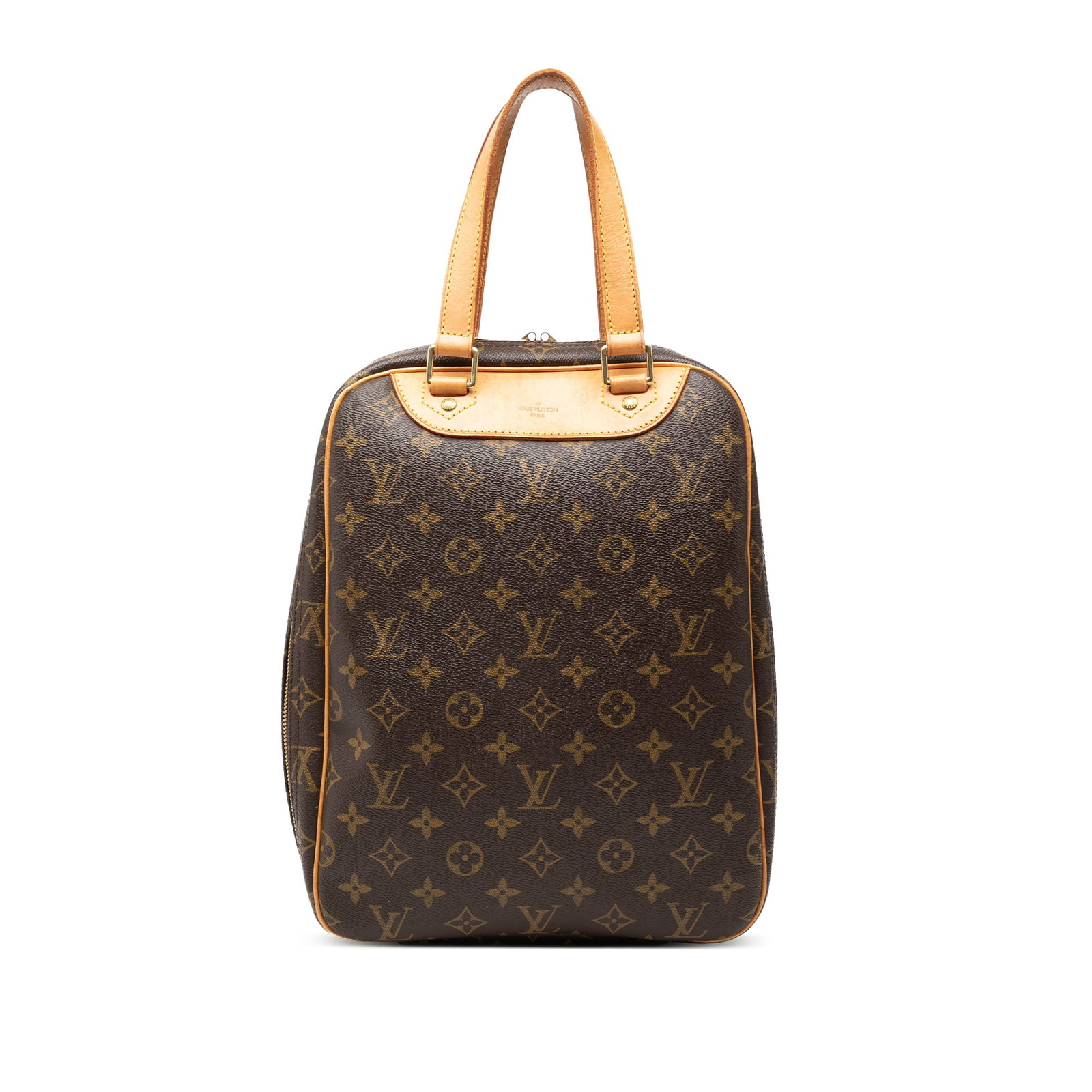 Louis Vuitton Excursion Brown Monogram Canvas Bag with Leather Trim (1 of 7)