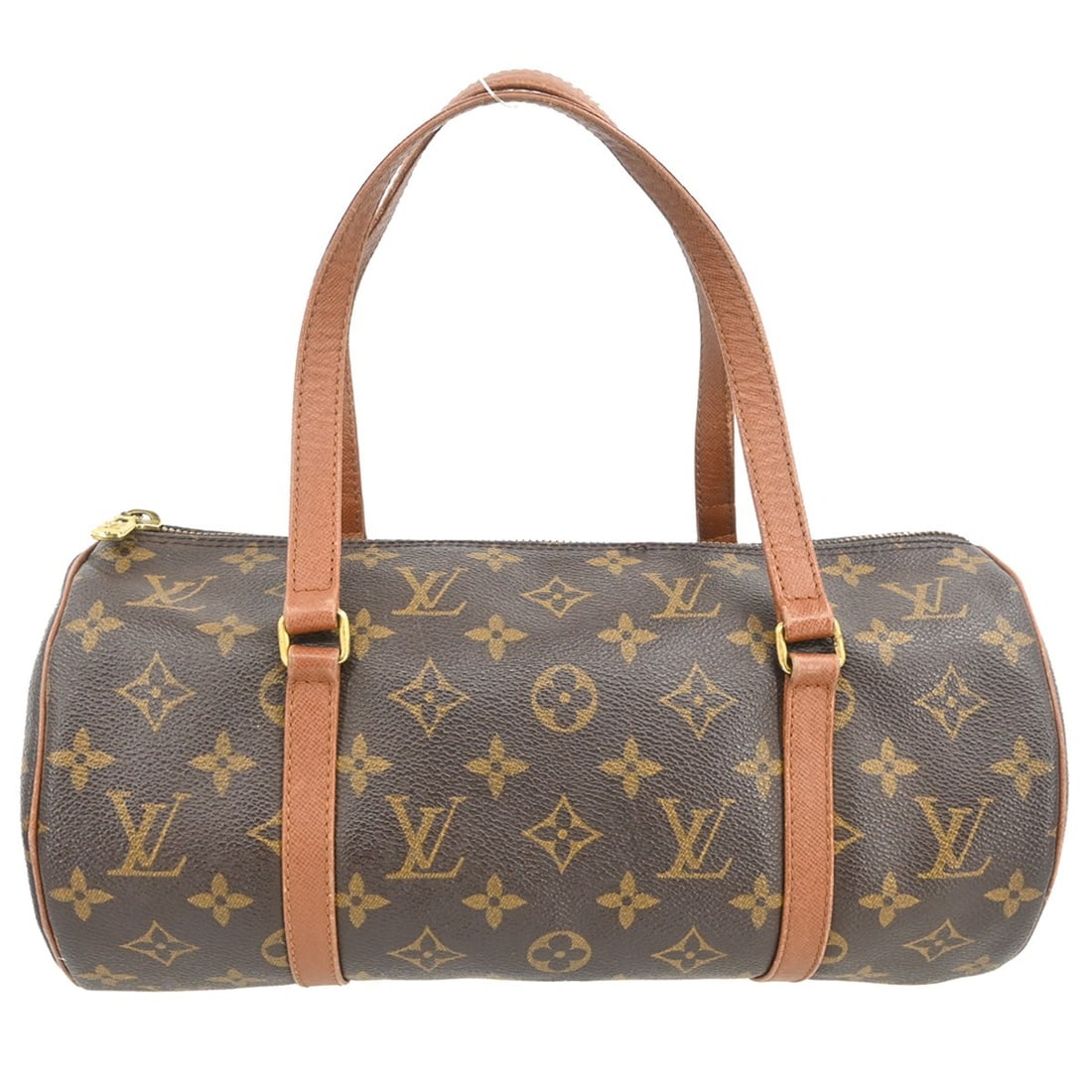 Louis Vuitton Papillon 30 Monogram Canvas Medium Brown Handbag M51365: Louis Vuitton Papillon 30 Monogram Canvas Medium Brown Handbag M51365 This Louis Vuitton Papillon 30 handbag features the iconic monogram canvas with brown leather double handles. Designed for casual 