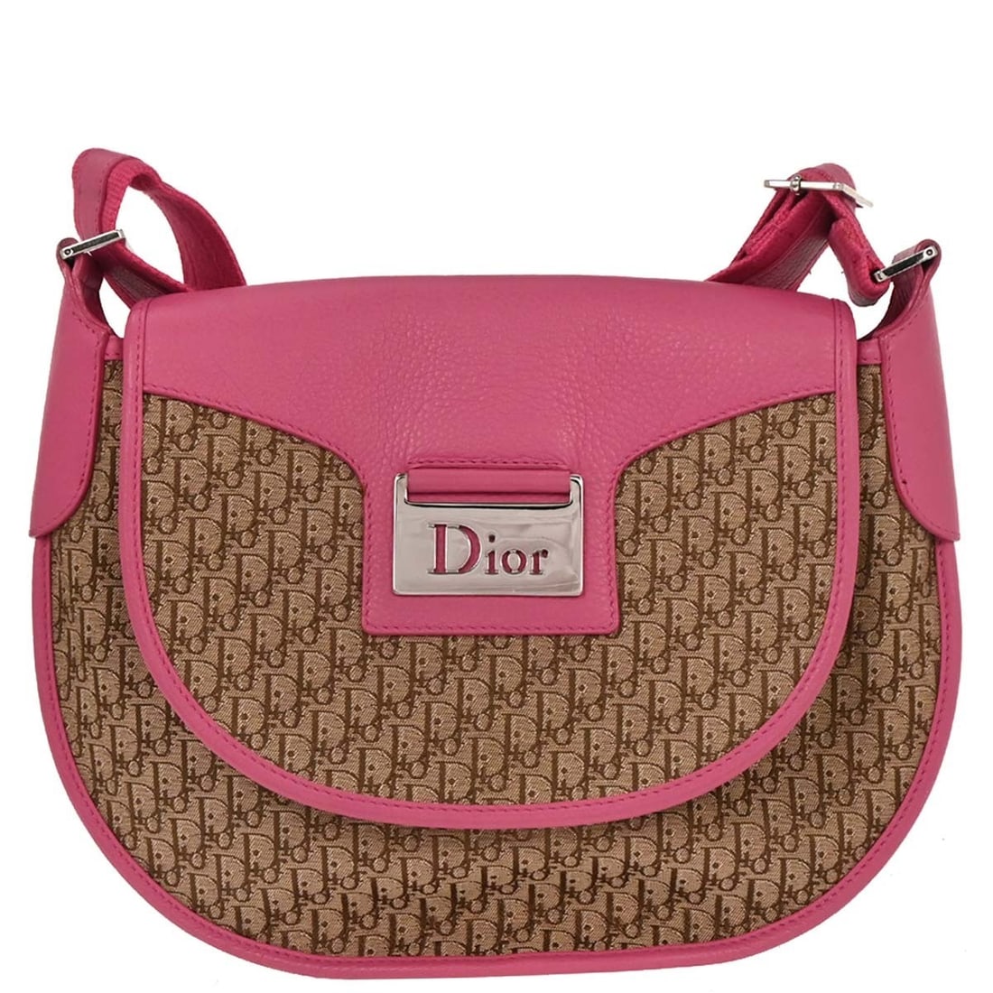 Dior Trotter Beige Canvas Leather Shoulder Bag 13-BO-1015: Dior Trotter Beige Canvas Leather Shoulder Bag 13-BO-1015 Introducing the Christian Dior Beige Trotter Shoulder Bag, a stylish accessory perfect for casual occasions. This medium-sized shoulder bag fe