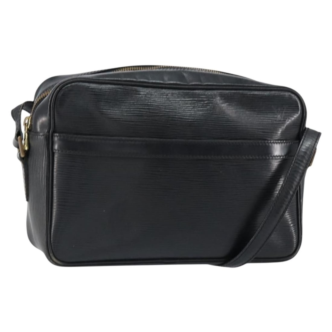 Louis Vuitton Epi Leather Trocadero Shoulder Bag 27cm Black: Louis Vuitton Epi Leather Trocadero Shoulder Bag 27cm Black The Louis Vuitton Trocadero handbag in black Epi leather offers a unisex design with a shoulder strap. This pre-owned bag is in good conditi
