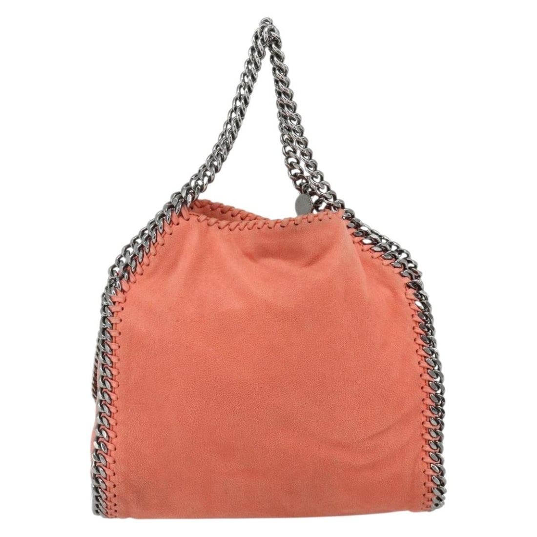 Falabella Orange Polyester Fold Over Crossbody by Stella McCartney: Falabella Orange Polyester Fold Over Crossbody by Stella McCartney The Stella McCartney Falabella Fold Over Crossbody Bag features an orange polyester construction with a distinctive fold-over design.