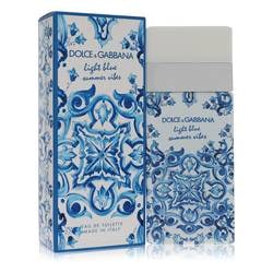 Light Blue Summer Vibes Eau De Toilette Spray By Dolce & Gabbana: Light Blue Summer Vibes Eau De Toilette Spray By Dolce & Gabbana Light Blue Summer Vibes Perfume by Dolce & Gabbana Size: 3.4 oz Eau De Toilette Spray PLEASE NOTE: Framed, Large, or heavy items do not