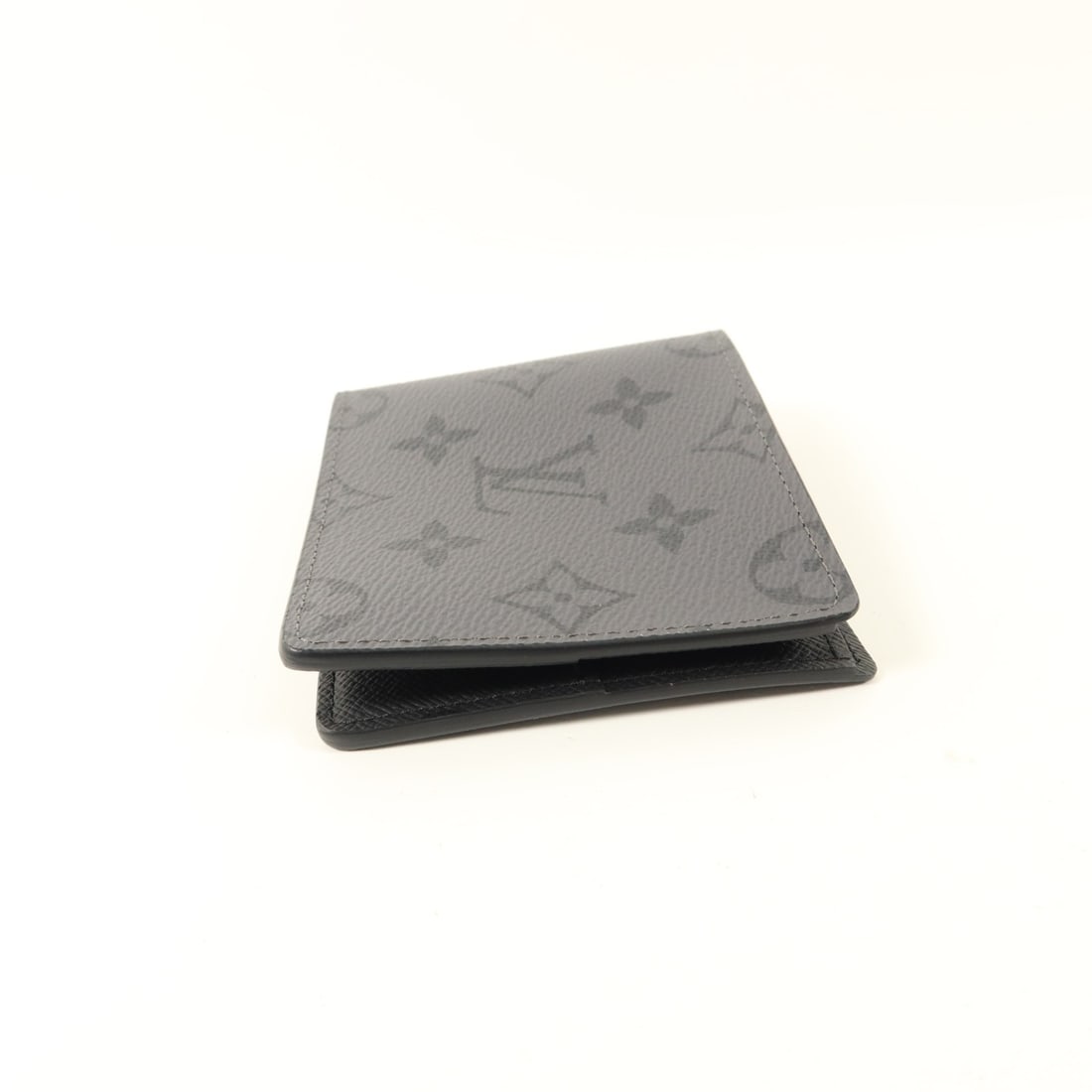 Louis Vuitton Monogram Eclipse Reverse bi-fold wallet gray - 13