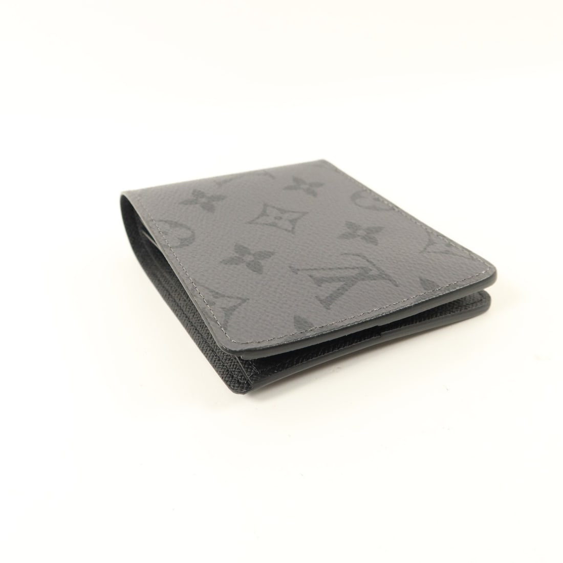 Louis Vuitton Monogram Eclipse Reverse bi-fold wallet gray - 14