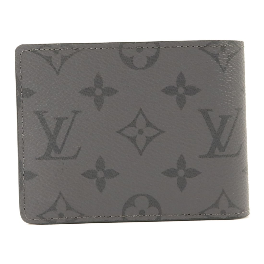 Louis Vuitton Monogram Eclipse Reverse bi-fold wallet gray - 2