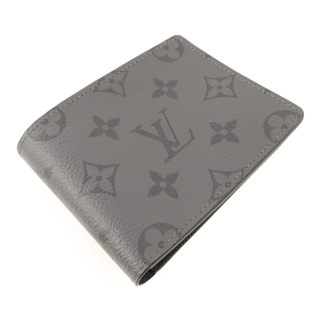 Louis Vuitton Monogram Eclipse Reverse bi-fold wallet gray - 3