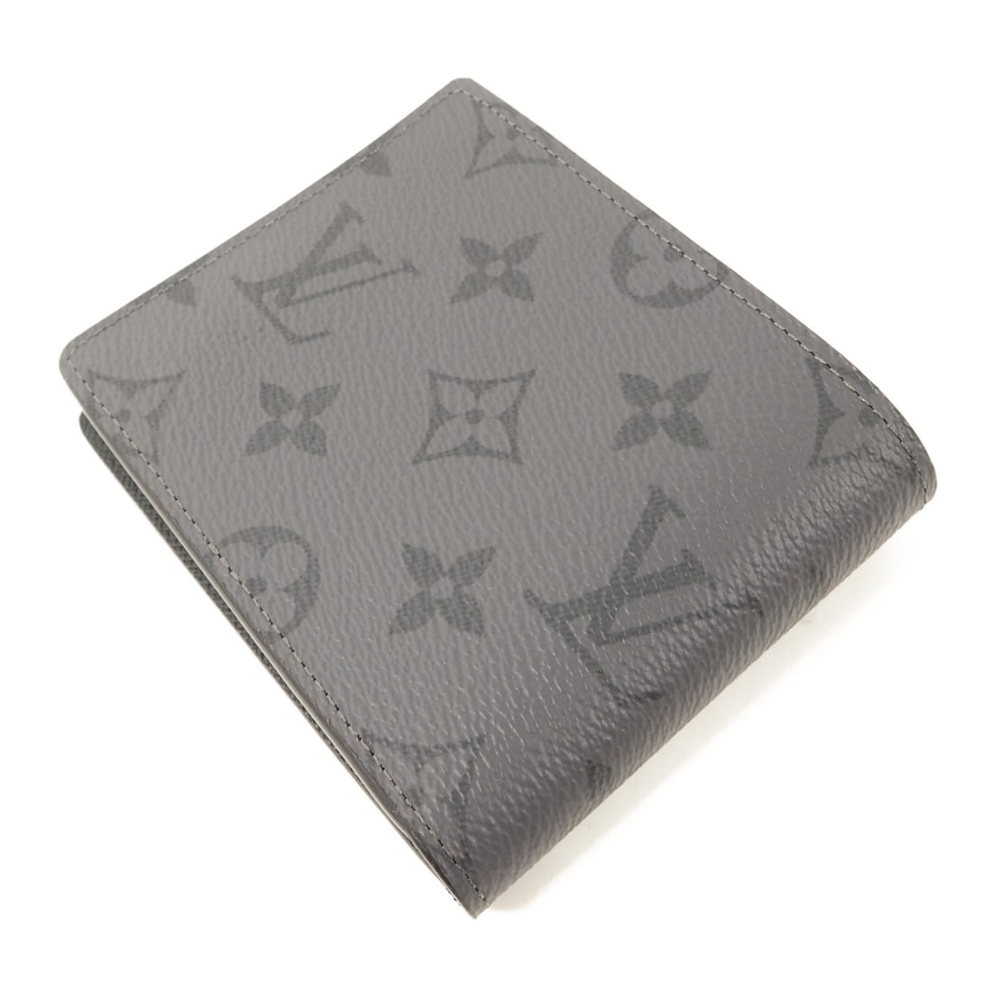 Louis Vuitton Monogram Eclipse Reverse bi-fold wallet gray - 4