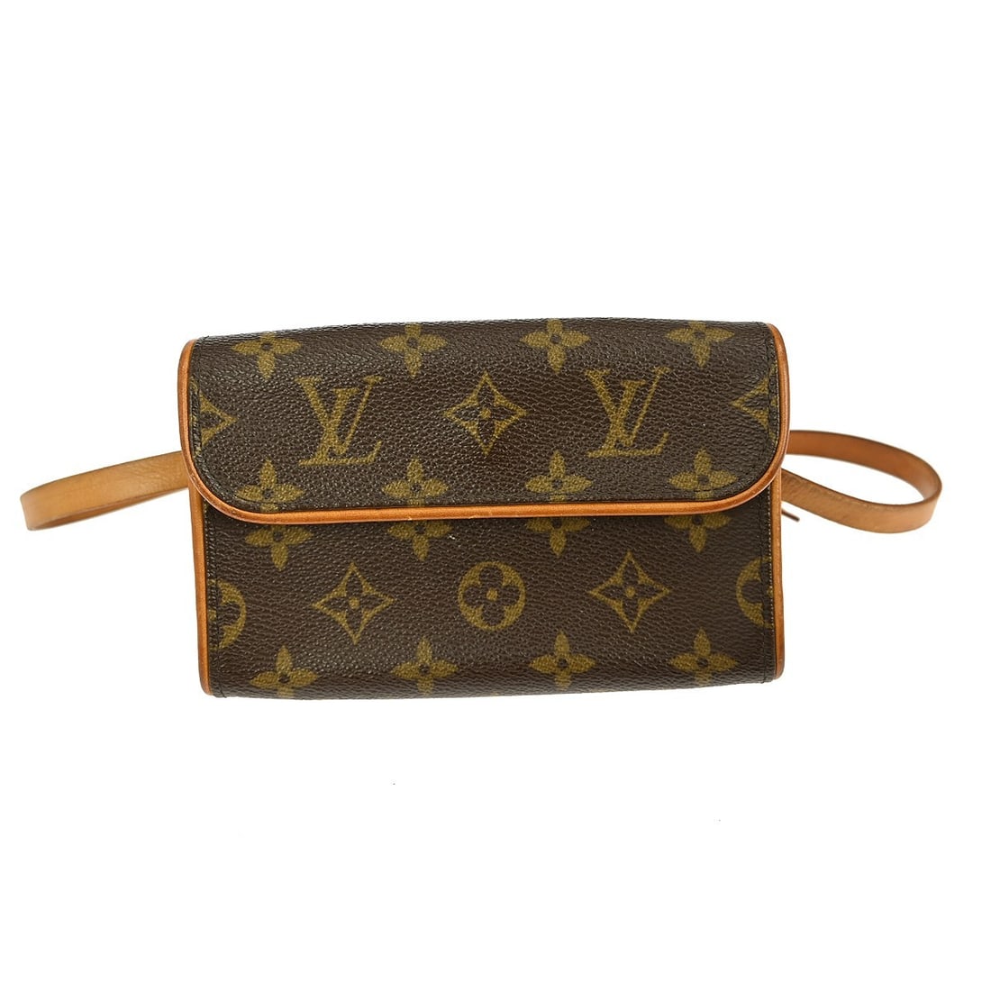 Louis Vuitton Pochette Florentine Monogram Canvas Small Bum Bag: Louis Vuitton Pochette Florentine Monogram Canvas Small Bum Bag This Louis Vuitton Pochette Florentine Bum Bag features the iconic Monogram canvas leather exterior with a brown colorway and logo accen