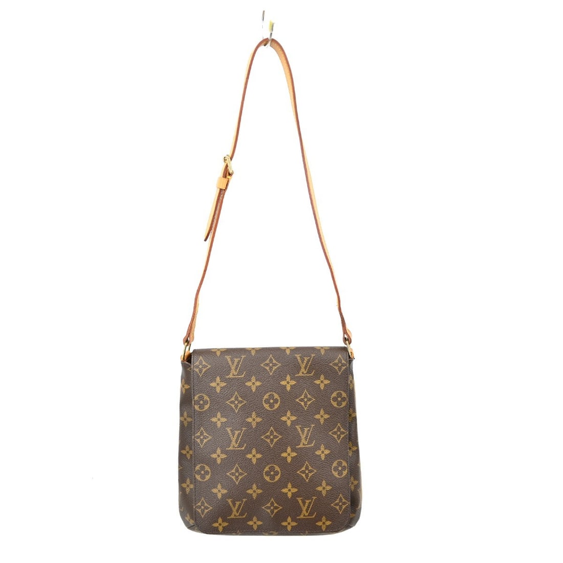 Louis Vuitton Musette Salsa Monogram Canvas Shoulder Handbag M51258: Louis Vuitton Musette Salsa Monogram Canvas Shoulder Handbag M51258 This Louis Vuitton Musette Salsa short shoulder bag features the iconic monogram canvas leather exterior and is designed in a medium
