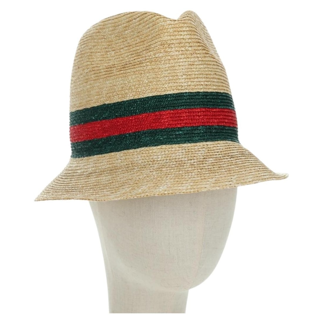 Gucci Beige Wood Hat Size S Dust Bag: Gucci Beige Wood Hat Size S Dust Bag This women's hat by Gucci features a beige wood material and is crafted in Italy. Designed in size S, it has an approximate head circumference of 56 cm (22 inches)
