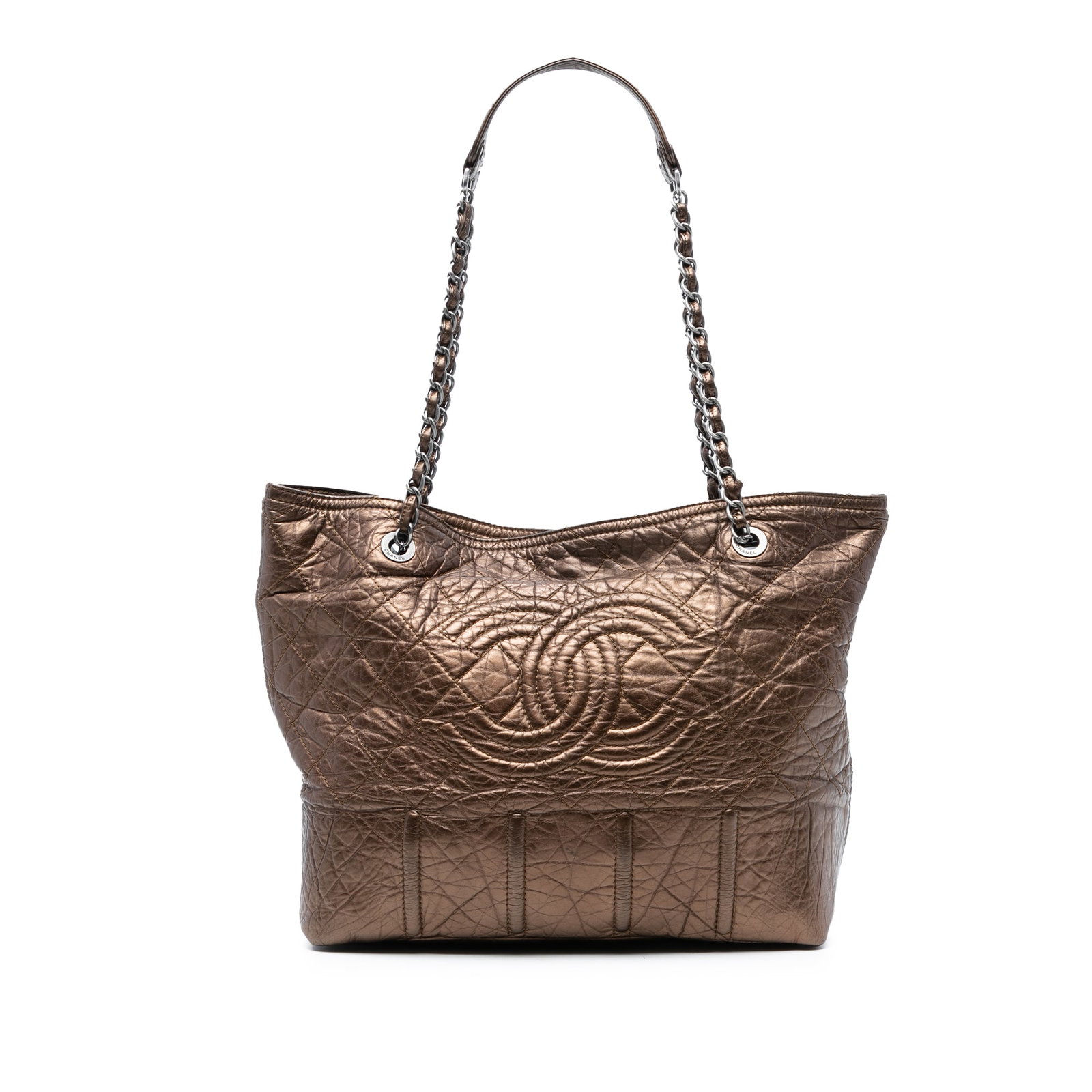 Chanel Distressed Calfskin Shopping In Moscow Tote Bag Brown Leather: Chanel Distressed Calfskin Shopping In Moscow Tote Bag Brown Leather The Chanel Distressed Calfskin Shopping In Moscow Tote is an elegant and functional accessory crafted from high-quality leather. It