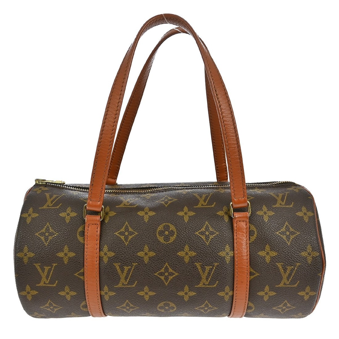 Louis Vuitton Monogram Canvas Papillon Brown Shoulder Bag: Louis Vuitton Monogram Canvas Papillon Brown Shoulder Bag This Louis Vuitton Papillon handbag features the iconic monogram canvas and is designed for women. The bag showcases a classic brown color wit