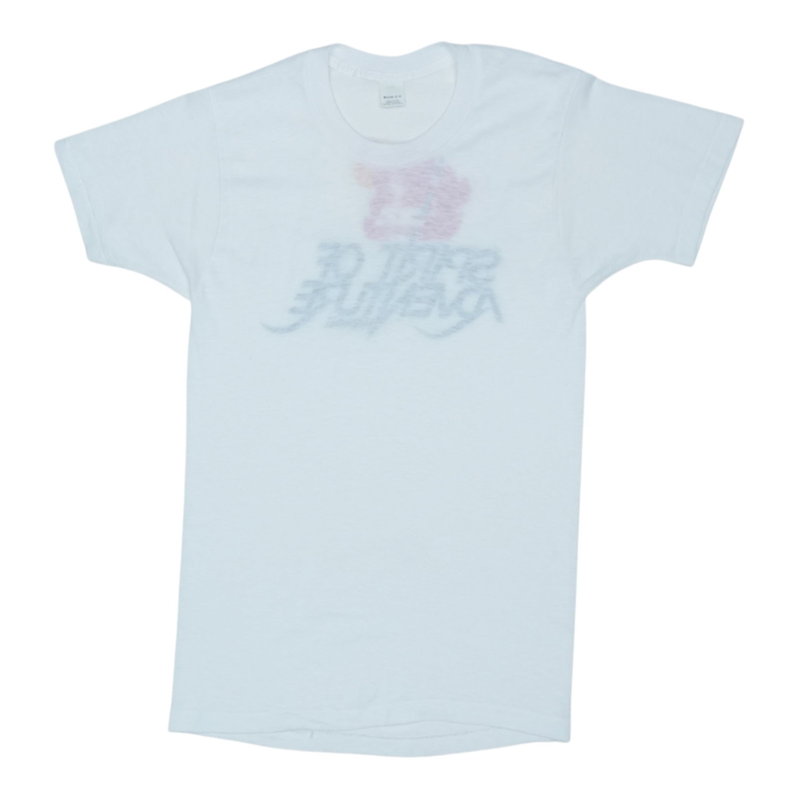 Vintage 1970s Spirit Of Adventure Poly Cotton Hawaii Graphic Shirt White: Vintage 1970s Spirit Of Adventure Poly Cotton Hawaii Graphic Shirt White This is an original vintage 1970s Spirit Of Adventure Hawaii shirt, featuring graphics on both the front and back. The shirt is