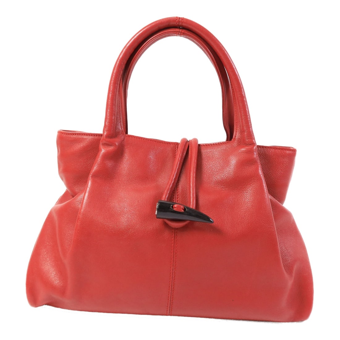 Burberry red calfskin handbag SHW: Burberry red calfskin handbag SHW This Burberry handbag is crafted from luxurious red calfskin leather, offering a stylish and sophisticated accessory for women. The bag features a structured silhouet