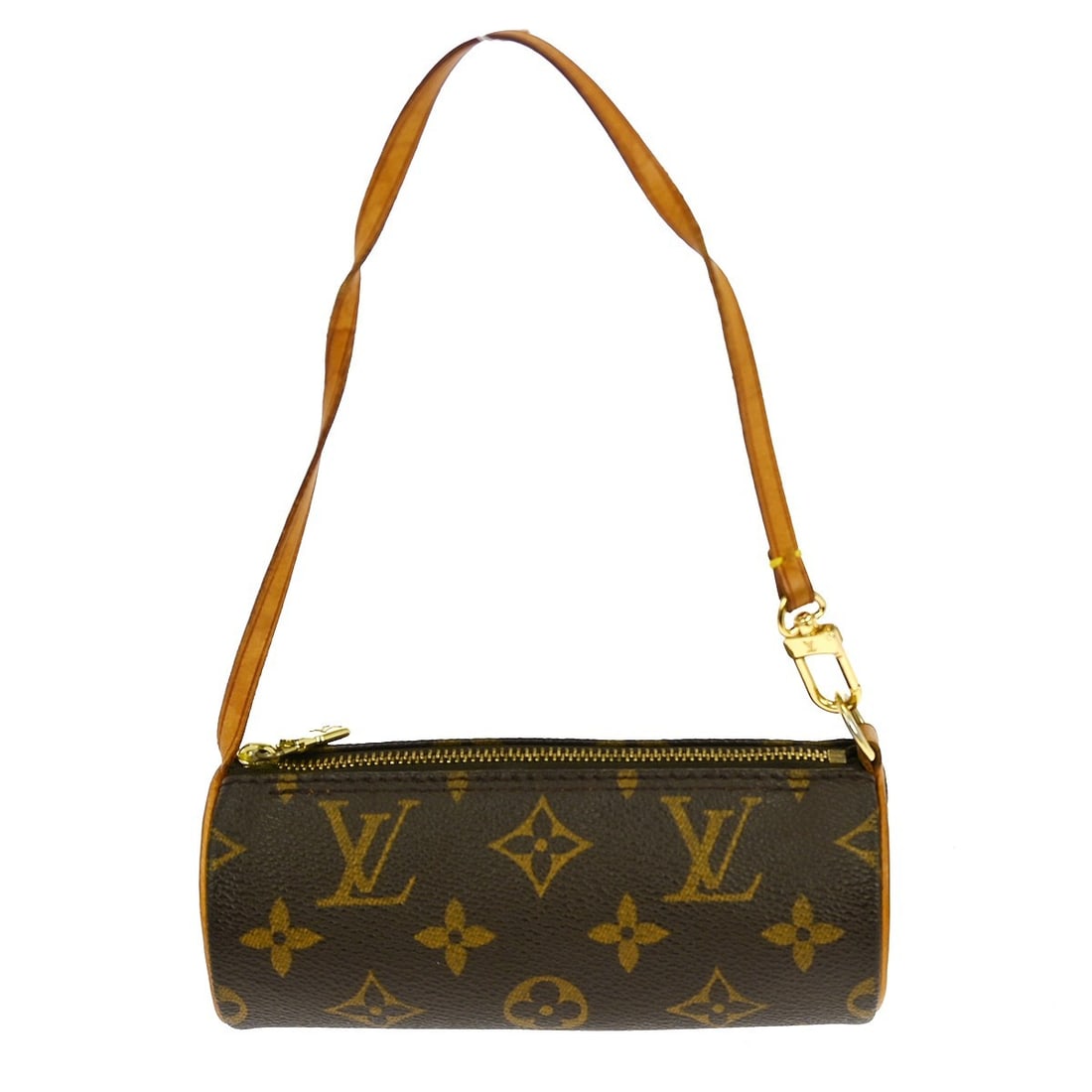 Louis Vuitton Papillon Monogram Micro Handbag With Attached Pouch (1 of 8)