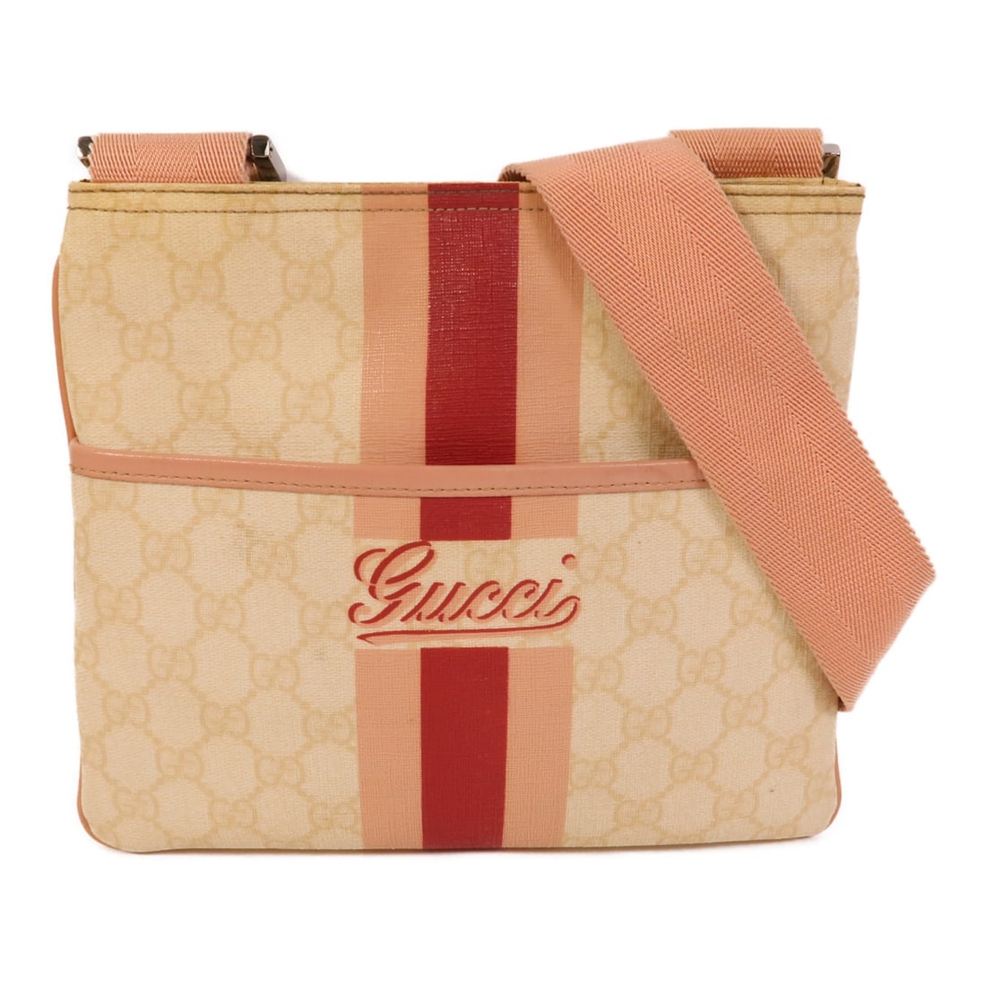 Gucci GG Joyline Beige Coated Canvas Shoulder Bag (1 of 14)