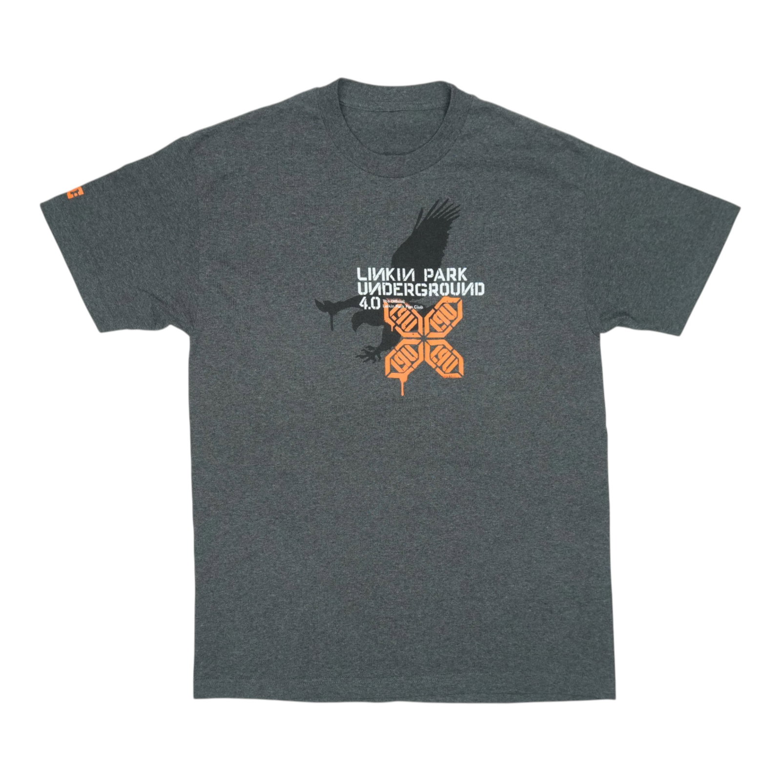 Vintage 2004 Linkin Park Underground DC Grey Poly Cotton T-Shirt (1 of 4)