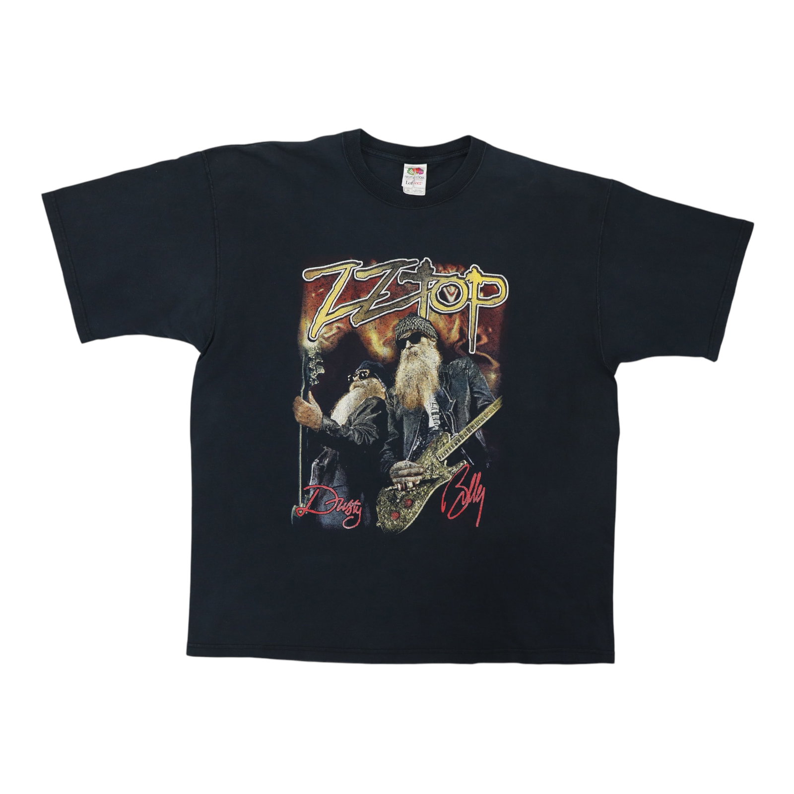 Vintage 2004 ZZ Top Tour Black Cotton Shirt XXL Front Back Graphics: Vintage 2004 ZZ Top Tour Black Cotton Shirt XXL Front Back Graphics This is an original vintage 2004 ZZ Top Beer Drinkers & Hell Raisers Tour shirt featuring both front and back graphics. The shirt is
