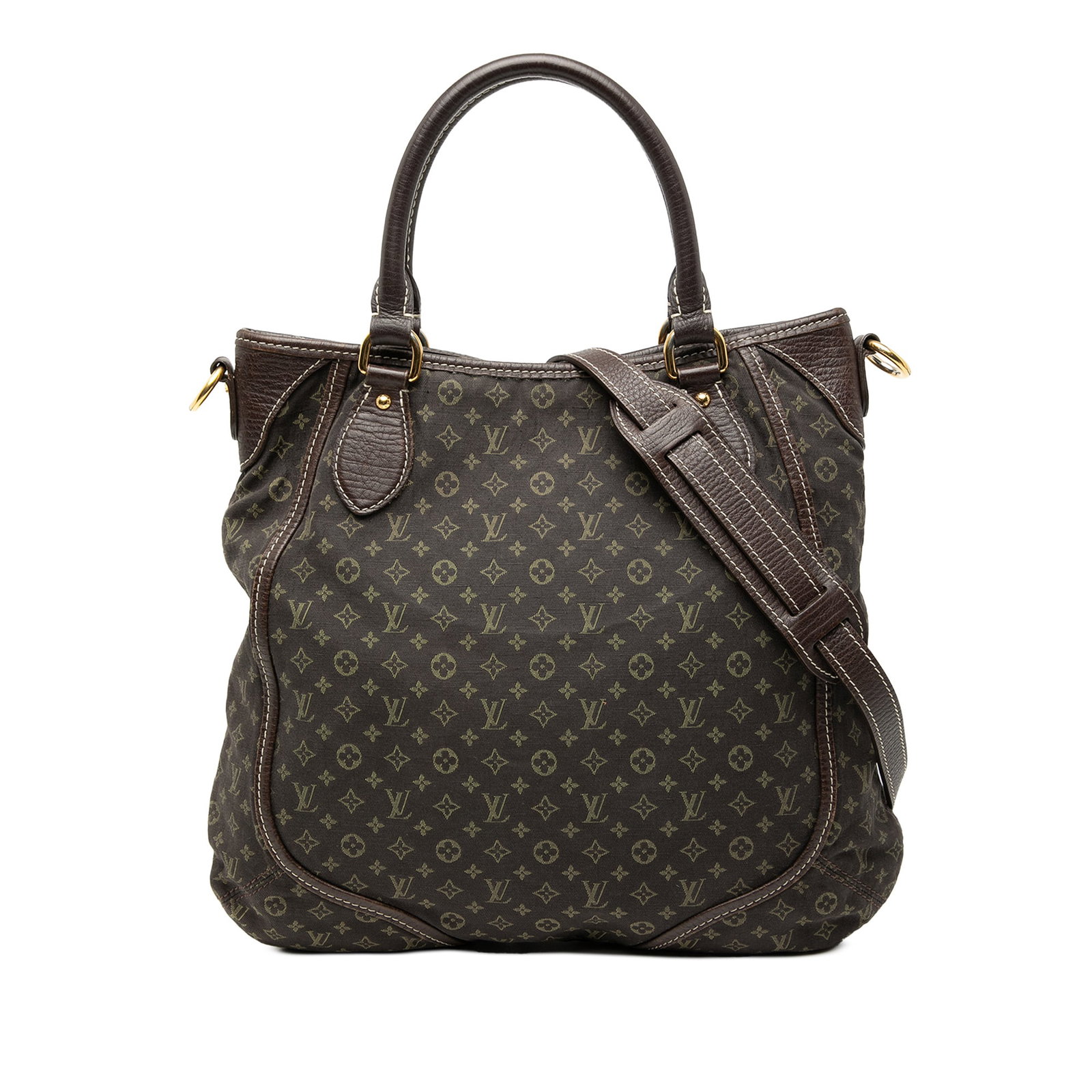 Louis Vuitton Besace Angele Monogram Mini Lin Canvas Shoulder Bag: Louis Vuitton Besace Angele Monogram Mini Lin Canvas Shoulder Bag The Louis Vuitton Monogram Mini Lin Besace Angele features a monogram mini lin canvas body with leather trim, rolled leather handles, 