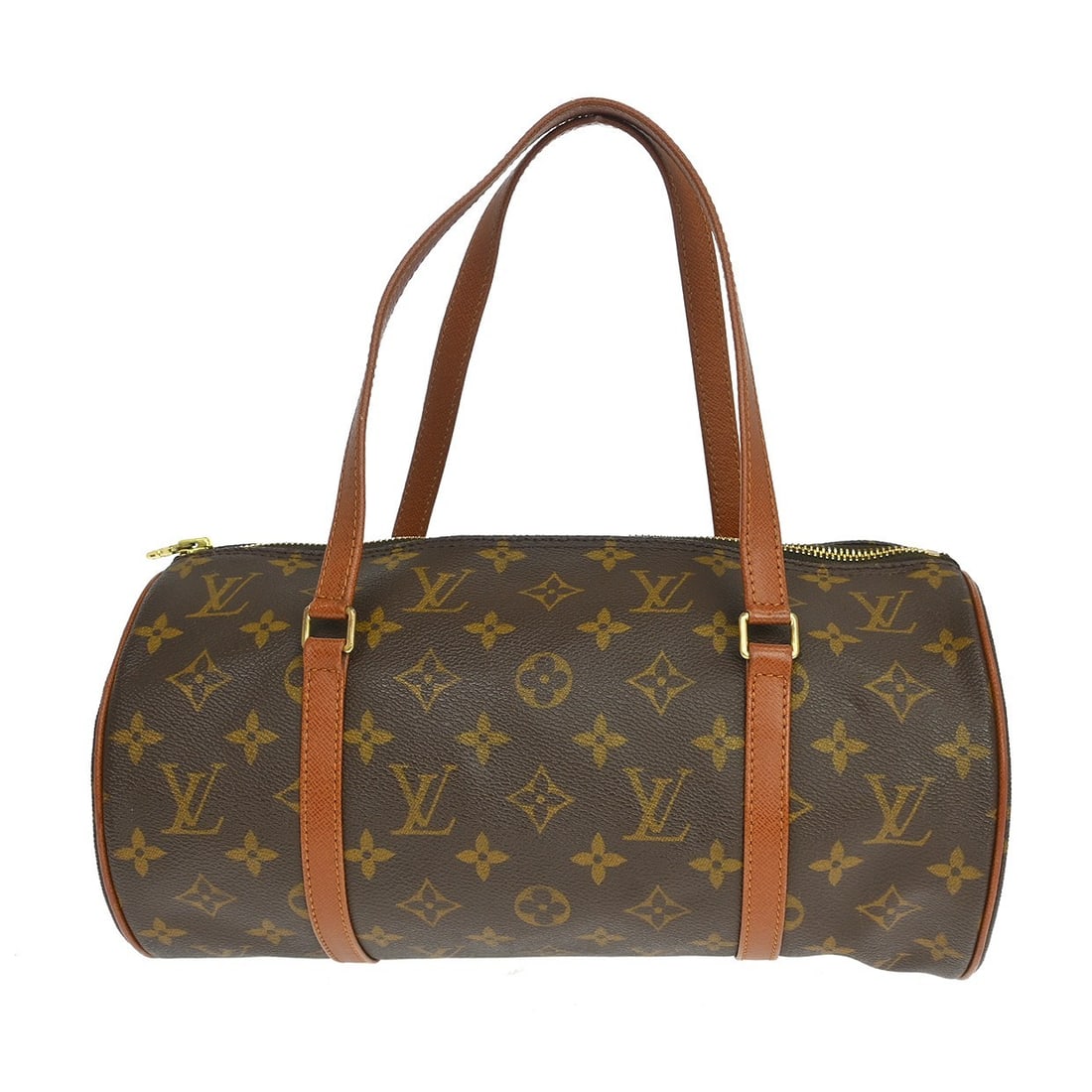 Louis Vuitton Monogram Canvas Papillon Brown Vintage Shoulder Bag: Louis Vuitton Monogram Canvas Papillon Brown Vintage Shoulder Bag This Louis Vuitton Papillon handbag features the iconic monogram canvas in brown, designed for women. Made in France, it is a vintage 
