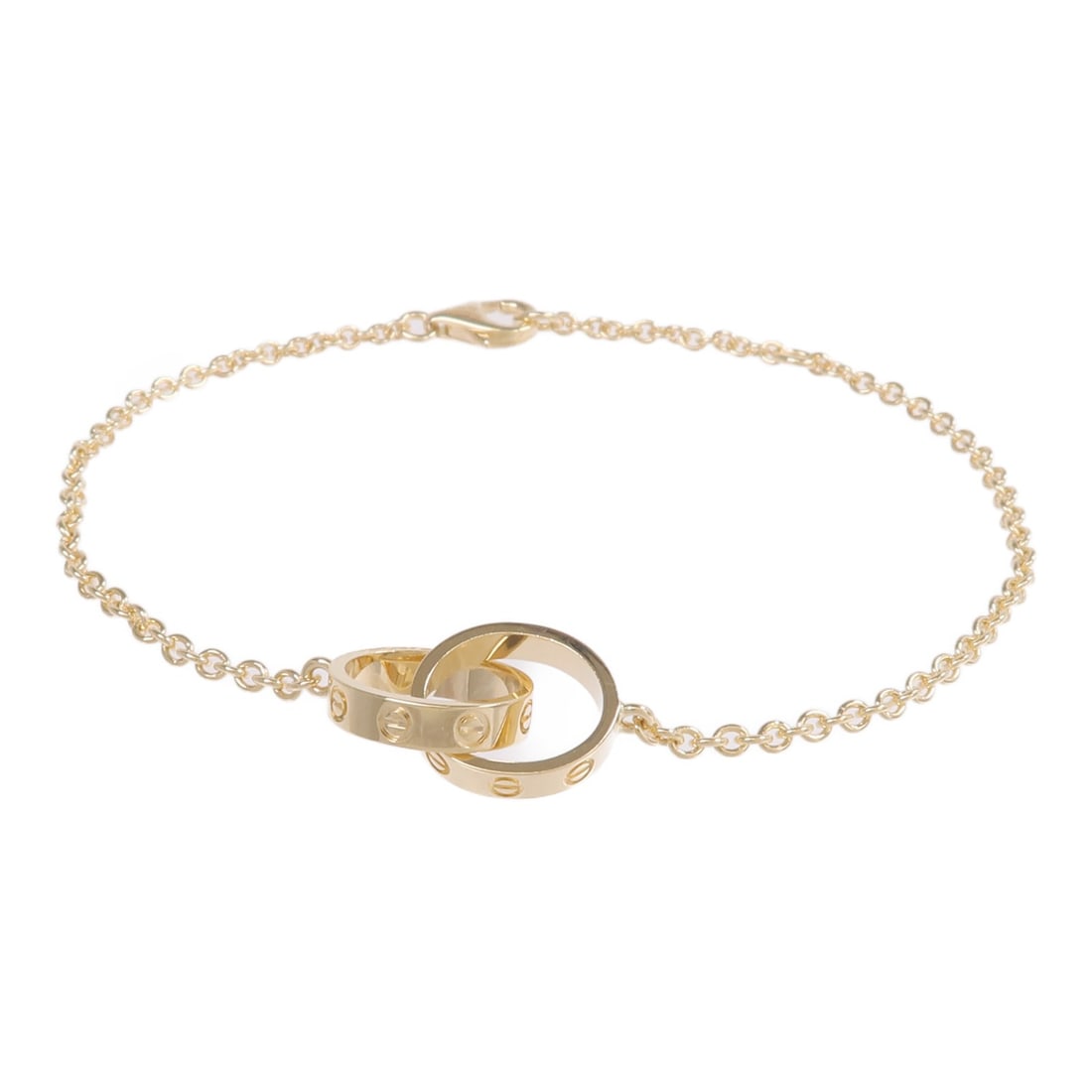Cartier Love Yellow Gold 18K Bracelet: Cartier Love Yellow Gold 18K Bracelet This Cartier Love Bracelet is crafted from 18K yellow gold, offering a timeless and elegant design. Made in France, it is designed for women and features a classi