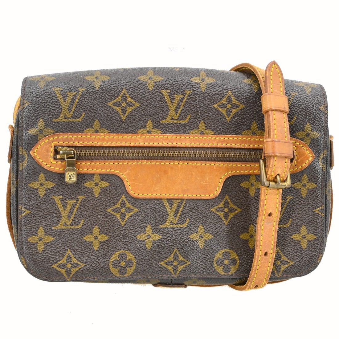 Louis Vuitton Saint Germain 24 Monogram Canvas Shoulder Bag Brown (1 of 18)
