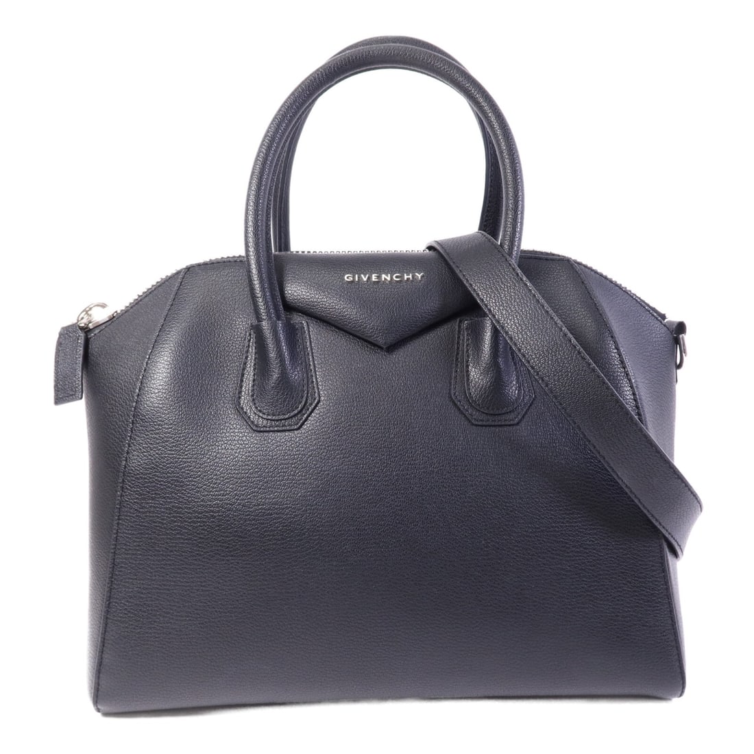 Givenchy Antigona GM Black Calfskin Leather Two Way Shoulder Bag (1 of 15)