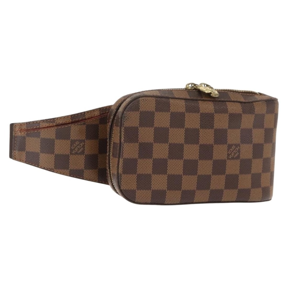 LOUIS VUITTON Damier Ebene Geronimos Shoulder Bag N51994 Auth: LOUIS VUITTON Damier Ebene Geronimos Shoulder Bag N51994 Auth The Louis Vuitton Damier Ebene Geronimos Shoulder Bag is a stylish and functional accessory crafted in Spain. Made from durable Damier Ebe