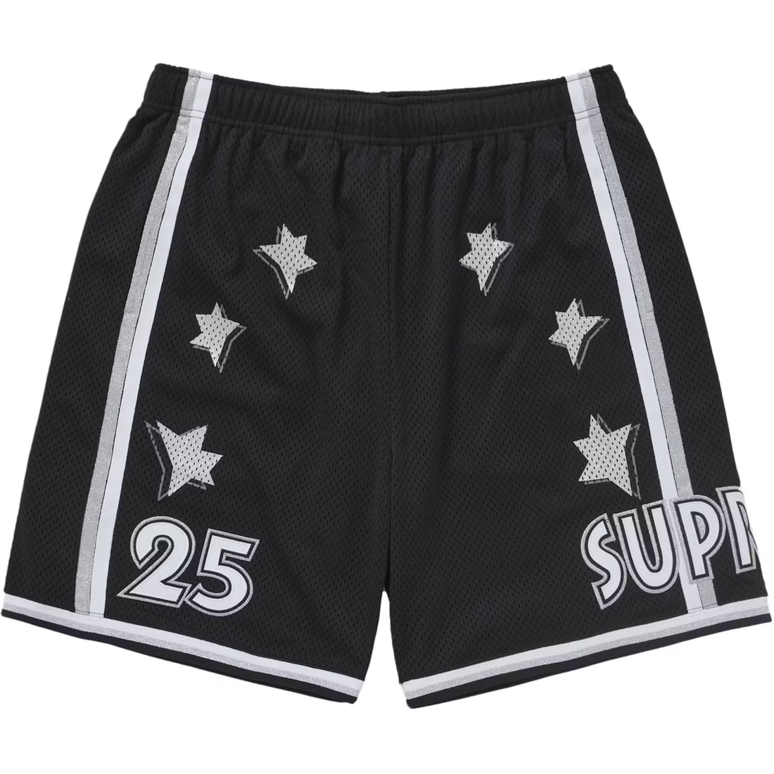 Extra Large Supreme All Star Athletic Basketball Shorts Black (1 of 3)